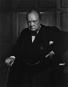 Sir Winston Churchill, whose speech on perseverance in the face of the Nazi war machine can inspire us!